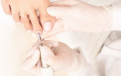 Medizinische Fußpflege in der Behandlung